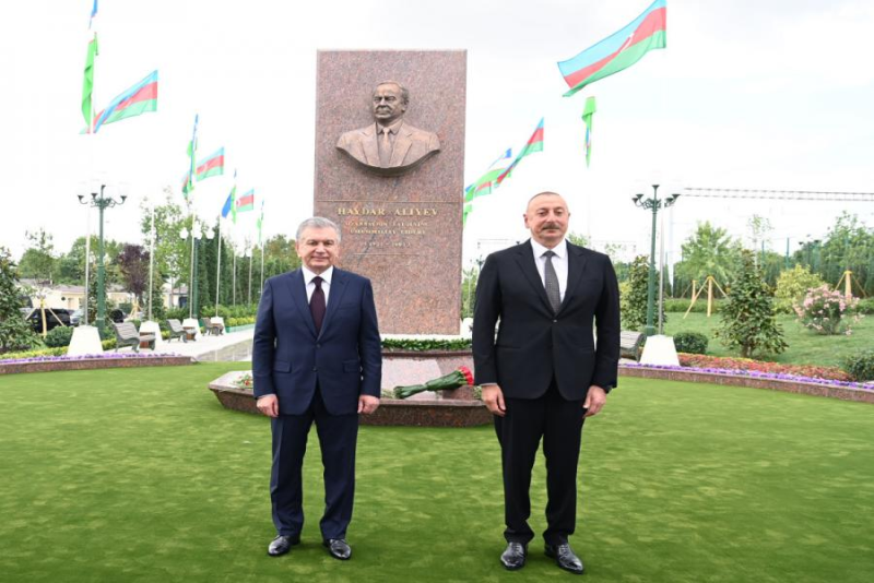 Daşkənddə Heydər Əliyev Meydanının açılışı olub