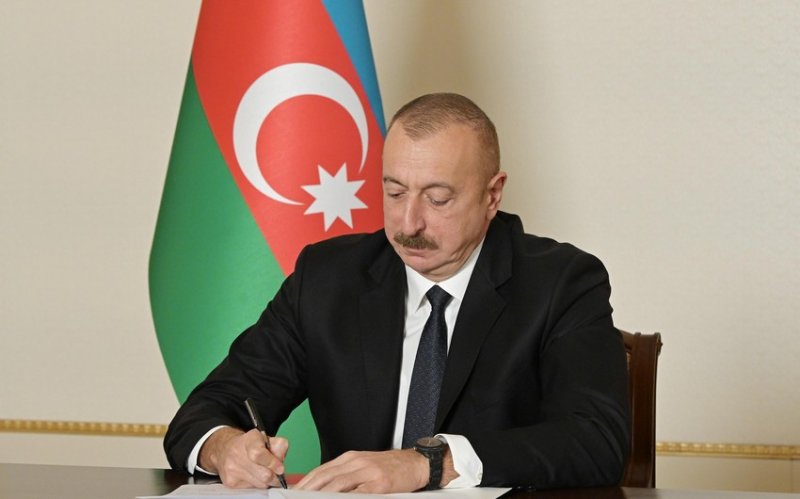 Azərbaycan Respublikasının Prezidenti cənab İlham Əliyev yeni Sərəncam imzalayıb