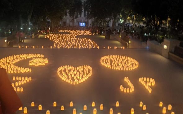 Yaponiyanın Azərbaycandakı səfirliyi Bakının mərkəzində “Şam festivalı” keçirib