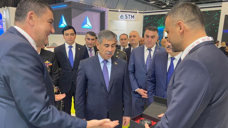 Zakir Həsənov Türkiyədə keçirilən “Saha Expo" sərgisini ziyarət edib