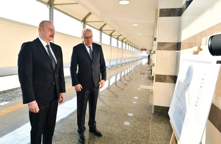 Prezident metronun “Xocəsən” elektrik deposunun və stansiyasının açılışında iştirak edib - YENİLƏNİB