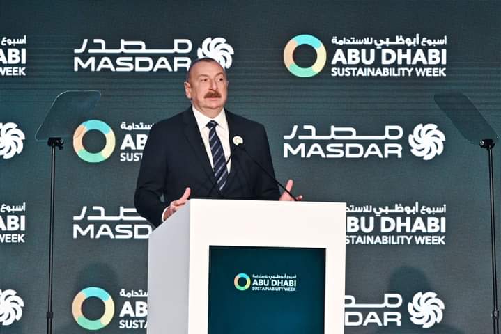 Prezident: “Masdar” ilə əməkdaşlıq Azərbaycanı çox mühüm yaşıl enerji mənbəyinə çevirəcək