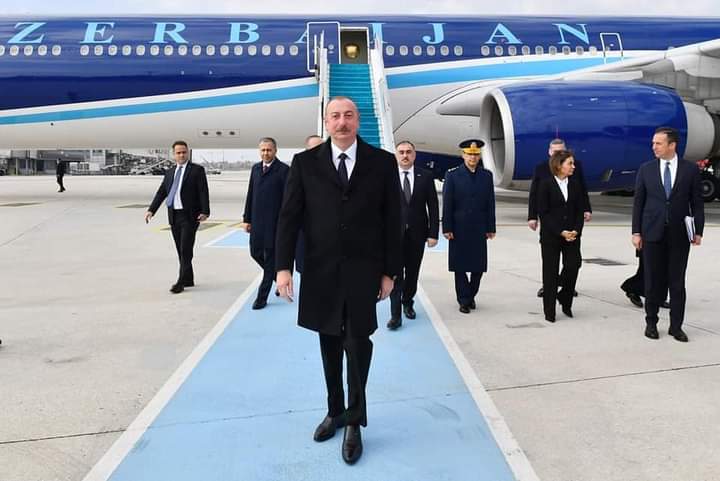 Prezident İlham Əliyev Türkiyəyə işgüzar səfərə gedib