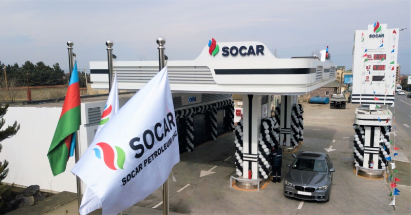 Novxanıda SOCAR brendli yeni yanacaqdoldurma stansiyası istifadəyə verilib