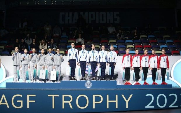 Azərbaycan gimnastları Bakıda keçirilən “AGF Trophy” turnirində qızıl və gümüş medal qazandılar