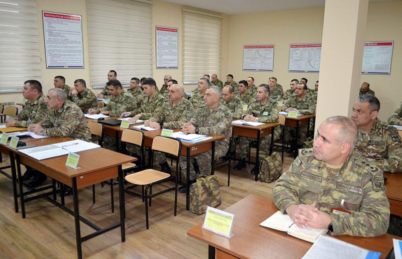 Azərbaycan Ordusunda komanda-qərargah təlimi keçirilir