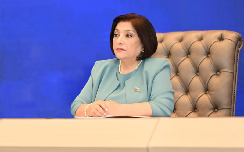 Sahibə Qafarova iranlı həmkarına başsağlığı verib