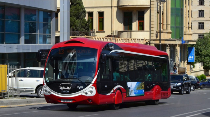 Bakıda 5 müntəzəm avtobus marşrutunun hərəkət istiqaməti dəyişdiriləcək