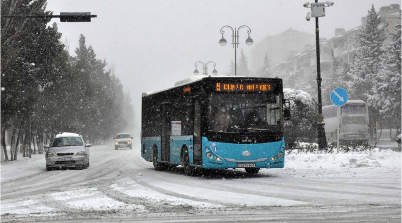 Bu gün avtobuslar saat 21:30-dək işləyəcək