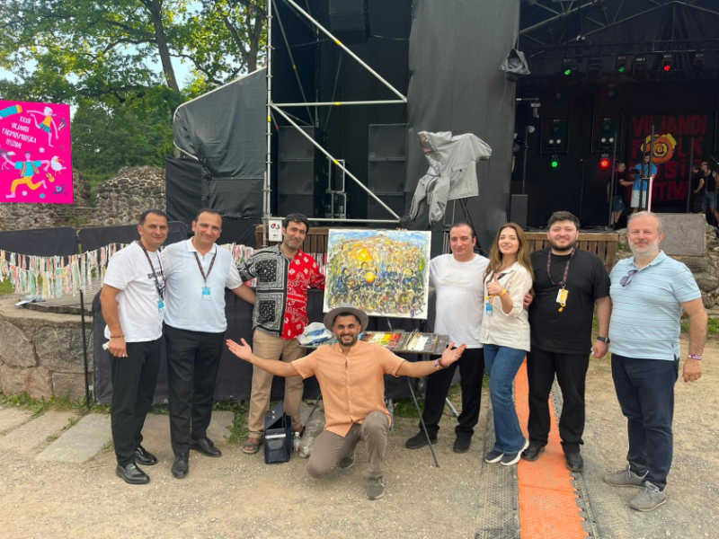 Azərbaycan Estoniyada keçirilən Beynəlxalq Folklor Festivalında təmsil olunub