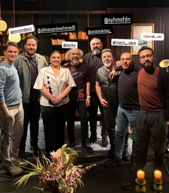 Azərbaycanlı müğənni TRT-də yeni layihədə iştirak edib