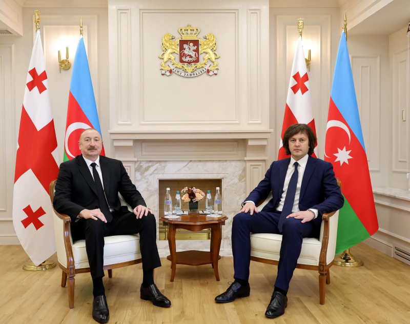 İlham Əliyev: Bu il Azərbaycanla Gürcüstan arasındakı ticarət dövriyyəsi 1 milyard dollara çata bilər