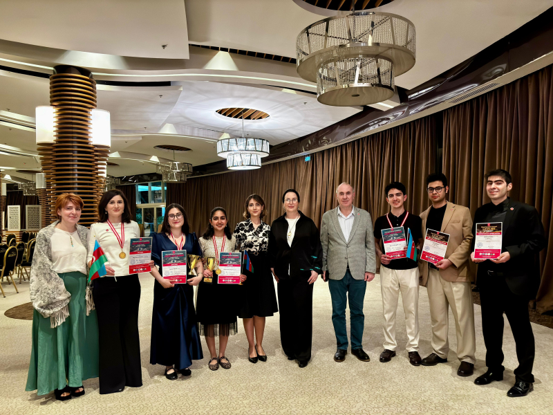 Azərbaycanlı gənclər “Grand Prix” mükafatına layiq görüldü
