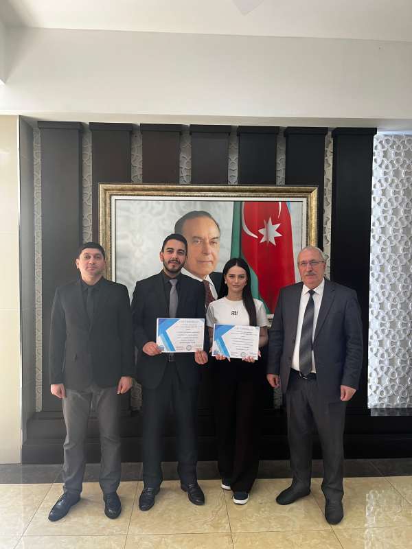 Azərbaycan Universitetinin müəllim və tələbəsinin birgə məqaləsi Rusiyanın beynəlxalq elmi jurnalında dərc olunub