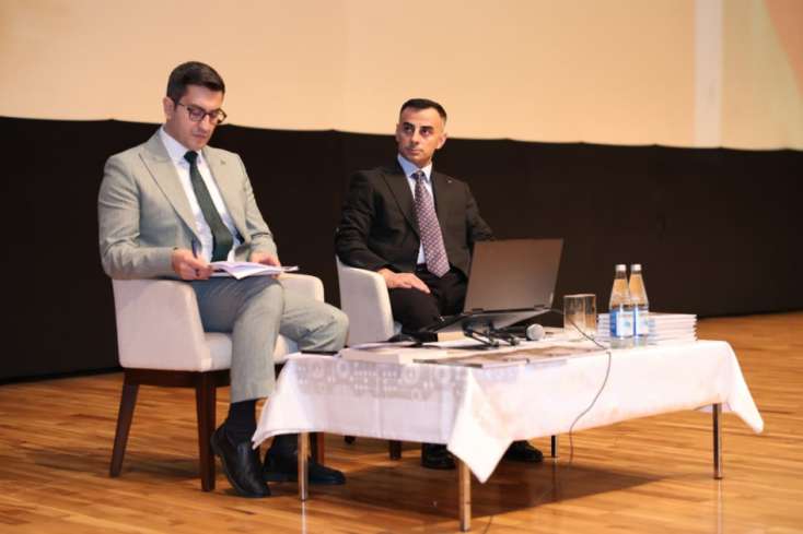 Yazıçı-publisist Aydın Tağıyevin “Qələbənin Memarı: Cənab Ali Baş Komandan – 100 illik imza! Bənzərsiz tarix!” kitabının təqdimatı olub