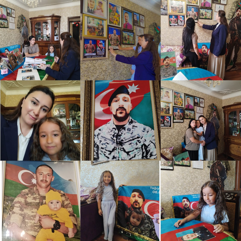“Çingiz Mustafayevin məzarı başında başlayan sevgi, Vətən uğrunda şəhadətlə bitdi”— Şəhid Hüseyn Tağıyevin həyat yoldaşı Aişə xanımla müsahibə