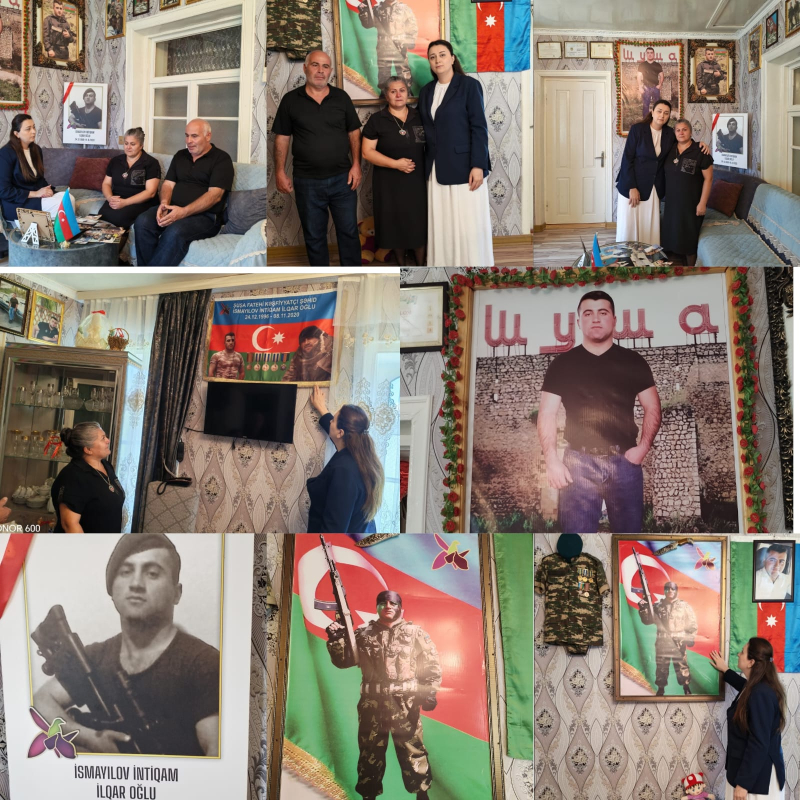 Şəhid İntiqam İsmayılovun anası İlhamə İsmayılova və atası İlqar İsmayılovla müsahibə